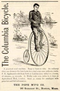 Bicycle fad highwheeler