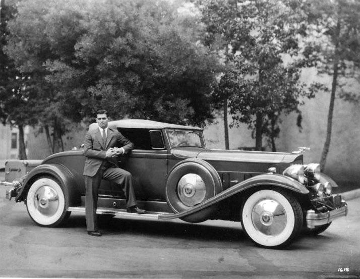 Speeding Clark Gable 1932 Packard