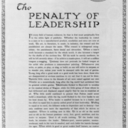 penalty of leadership ad
